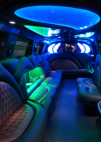 20 passenger limo from our limousine service
